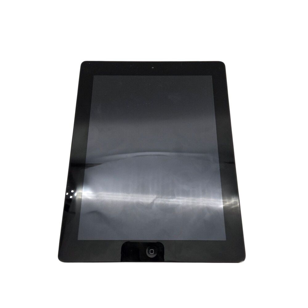 Apple iPad 2nd Gen A1396 16GB Black Wi-Fi + 3G UNTESTED For Parts or Repair